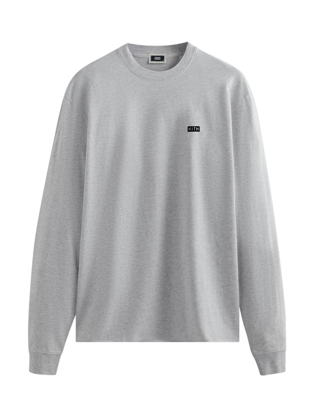 KITH Lax Long Sleeve Tee Light Heather Grey – Men’s Size Small